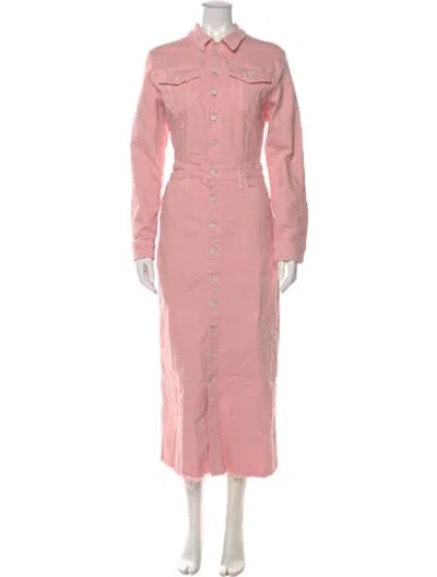 Pre-owned Mother Long Dress In Pink