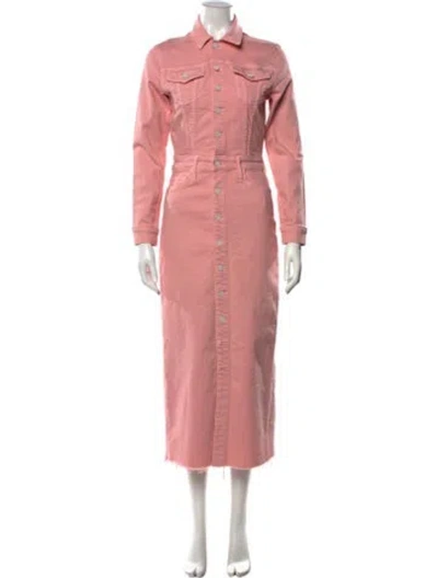 Pre-owned Mother Long Dress In Pink