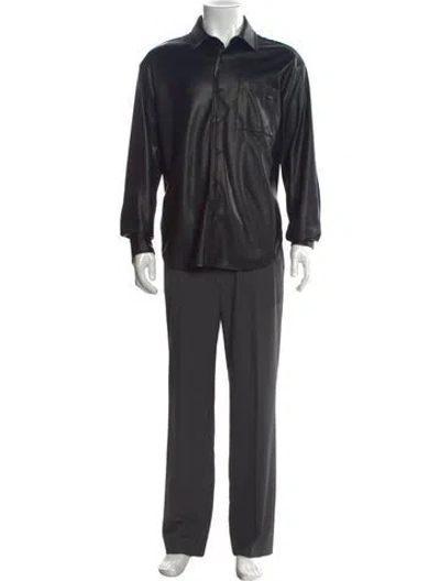 Pre-owned Mother Long Sleeve Shirt In Black