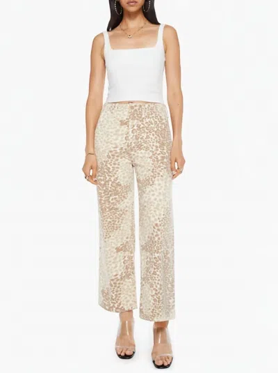 Mother Major Zip Ankle Pants In Spot On