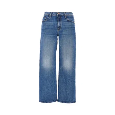 Mother 'maven Flood' Denim Jeans In Blue