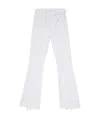 Mother The Kick It High Rise Jeans In Fairest Of Them All In White