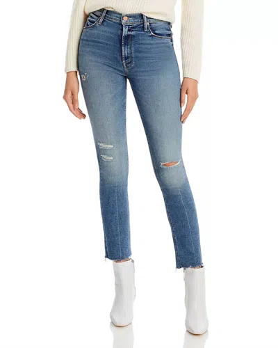 Mother Mid Rise Dazzler Ankle Jean In Going In Circles