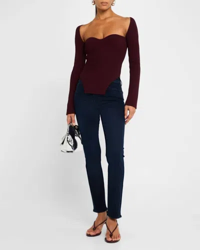 Mother Mid Rise Dazzler Ankle Jeans In Chip On My Shoulder