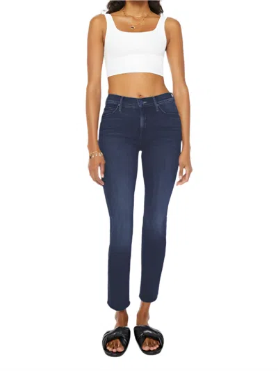 Mother Mid Rise Dazzler Ankle Jeans In Chip On My Shoulder