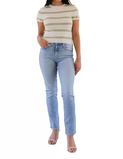 Mother Mid Rise Dazzler Ankle Jeans In Limited Edition In Multi