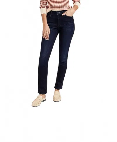 Mother Mid Rise Dazzler Ankle Jeans In Now Or Never In Blue