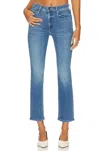 Mother Mid Rise Dazzler Ankle Jeans In Wish On A Star In Multi