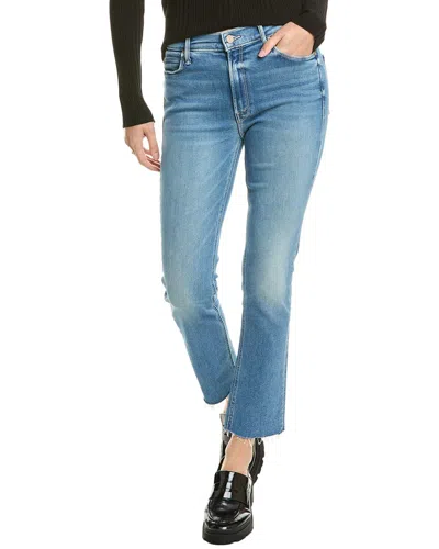 MOTHER MOTHER MID-RISE DAZZLER RIDING THE CLIFFSIDE ANKLE FRAY JEAN