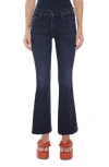 Mother Mid Rise Flare Jeans In Deep End