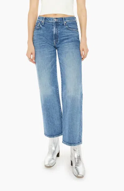 Mother Mid Rise Maven Ankle Length Jeans In Toil And Trouble In Multi