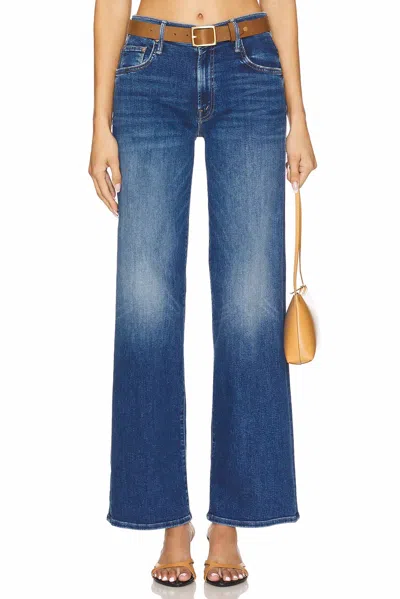 Mother Mid Rise Maven Sneak Jeans In Over The Top