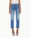 Mother The Rascal Ankle Fray Jean In Opposites Attract