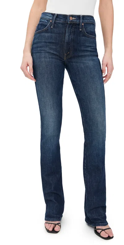 Mother Mid Rise Smokin Double Heel Jeans Clothing Optional