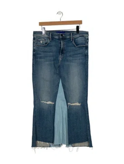 Pre-owned Mother Midi Length Skirt In Blue