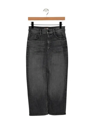 Pre-owned Mother Midi Length Skirt W/ Tags In Gray