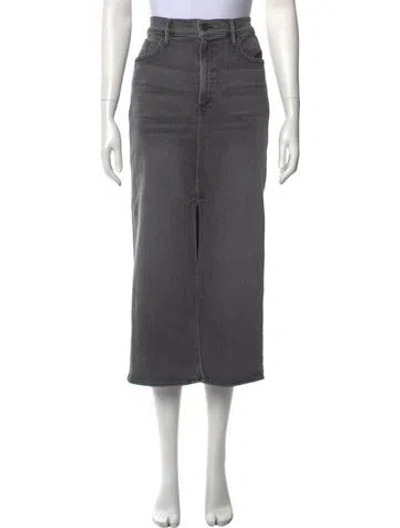 Pre-owned Mother Midi Length Skirt W/ Tags In Gray