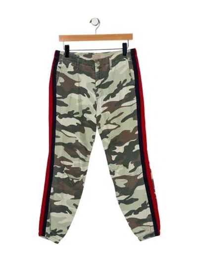 Pre-owned Mother Mid-rise Skinny Leg Jeans In Green