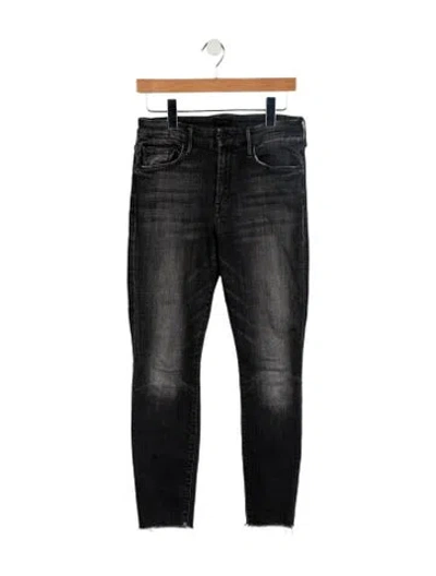 Pre-owned Mother Mid-rise Skinny Leg Jeans In Multi