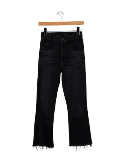 Pre-owned Mother Mid-rise Straight Leg Jeans In Blue