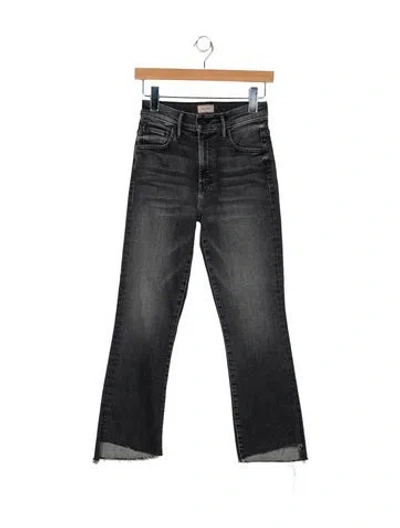 Pre-owned Mother Mid-rise Straight Leg Jeans In Multi