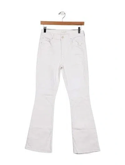 Pre-owned Mother Mid-rise Wide Leg Jeans In Multi