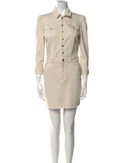 Pre-owned Mother Mini Dress W/ Tags In Neutral