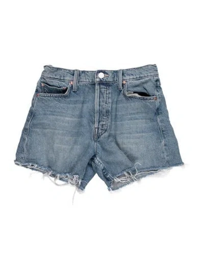 Pre-owned Mother Mini Shorts In Blue