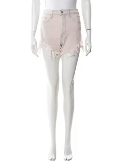 Pre-owned Mother Mini Shorts In Pink
