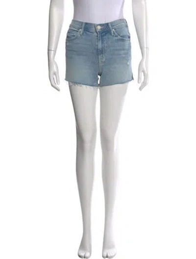 Pre-owned Mother Mini Shorts W/ Tags In Blue