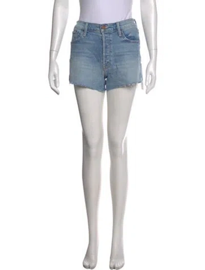Pre-owned Mother Mini Shorts W/ Tags In Blue