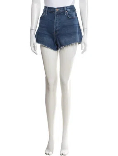 Pre-owned Mother Mini Shorts W/ Tags In Blue