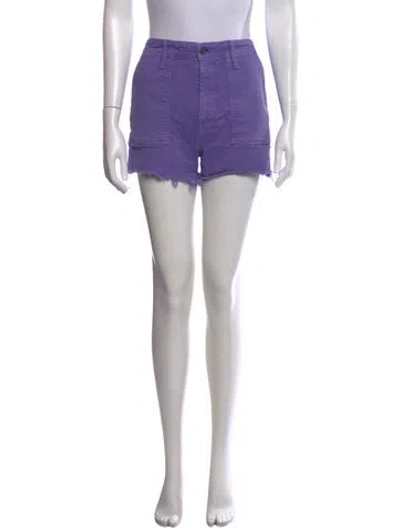 Pre-owned Mother Mini Shorts In White