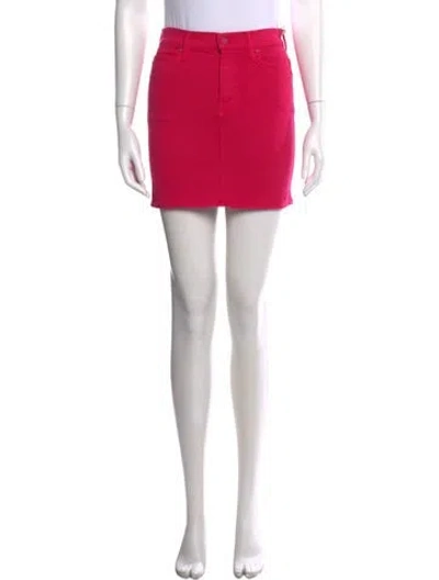 Pre-owned Mother Mini Skirt W/ Tags In Pink