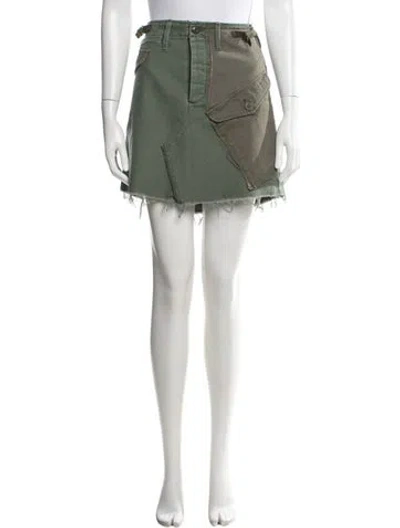 Pre-owned Mother Mini Skirt W/ Tags In Red