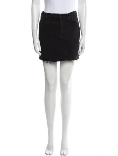 Pre-owned Mother Mini Skirt In White