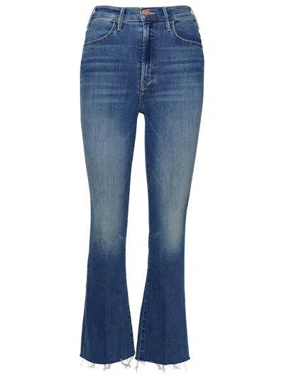 Mother Mor Hustler Ankle Cotton Jeans In Denim