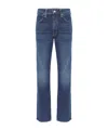Mother Multi-pocket Jeans In Blue