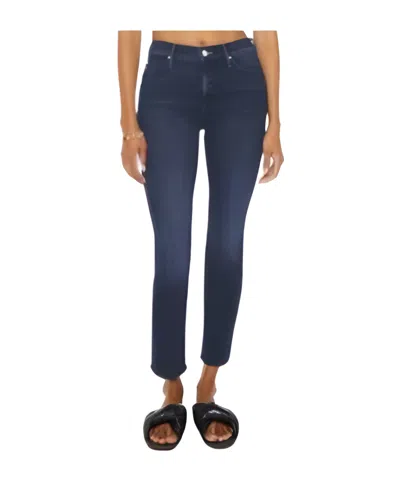 Mother Multi-pocket Jeans In Blue