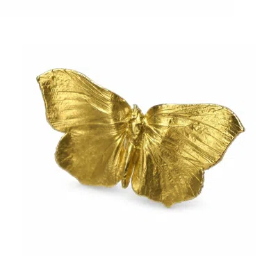 Mother Nature Jewelry Women's Gold Butterfly Ring, Handmade Statement Ring, Adjustable Band - Nature Jewelry, Recycled Bra