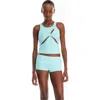 Mother Of All Ariel Rib Top In Blue