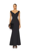 Mother Of All Avery Maxi Sleeveless Dress In Black