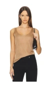 Mother Of All Elena Tank Top In Brown