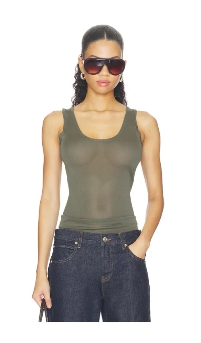Mother Of All Elena Tank Top In Green