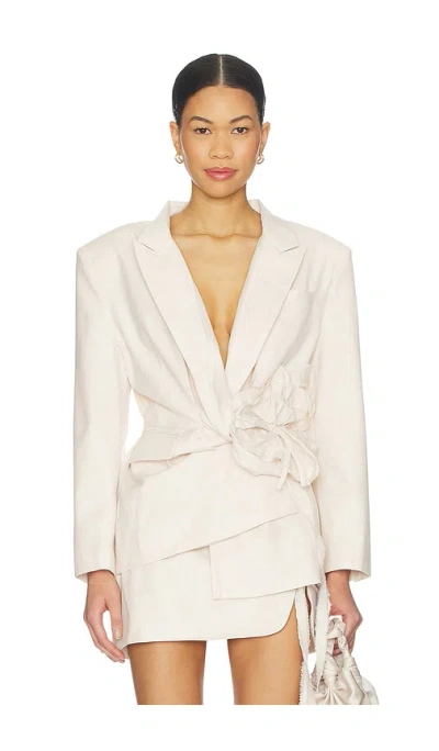 Mother Of All Flora Jacket In White