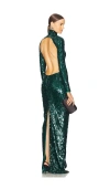 Mother Of All Francesca Sequins Maxi In Turquiose