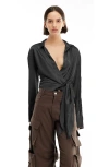 Mother Of All Gisele Top In Black