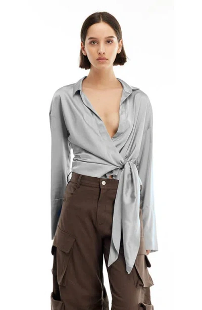 Mother Of All Gisele Top In Metallic