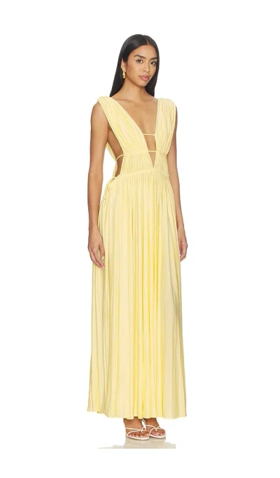 Mother Of All Helena Maxi 원피스 In Yellow