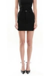 Mother Of All Kathrine Mini Skirt In Black